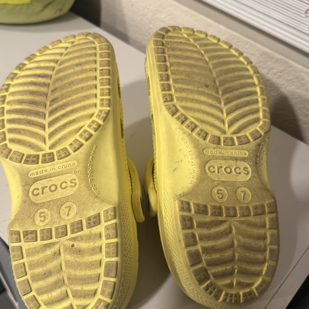 Yellow Crocs - image 4